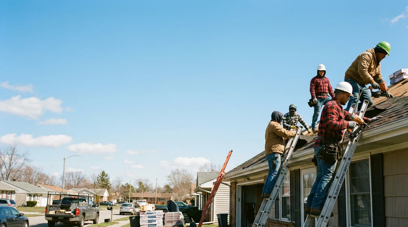 Roofing in Maeystown, IL near me